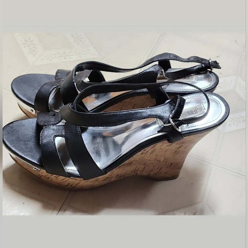 J Lo black platform